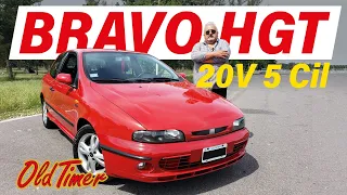 CERO A CIEN EN OCHO SEGUNDOS Fiat Bravo HGT 20V 5 Cil 155CV Año 2001 Color Rosso Smalto - Youngtimer