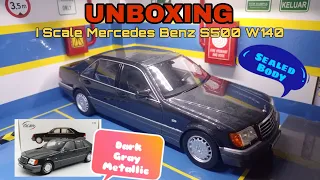 Unboxing I Scale 1:18 Mercedes Benz W140 S500