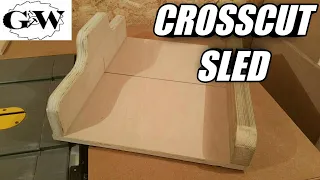 Crosscut sled for dewalt table saw