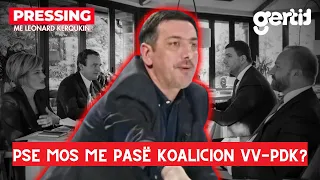 Valon Syla ngritet në këmbë - Pse mos me pasë koalicion VV-PDK? | Pressing