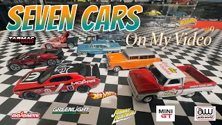 Seven great Die-Cast cars from my collection that I want to share with you!