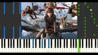 Once There Were Dragons (How To Train Your Dragon 3) - Piano