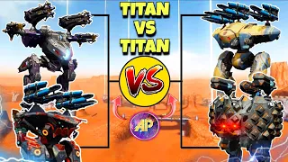 🔥 ALL TITANS 1VS1 TOURNAMENT COMPARISON || WAR ROBOTS WR ||