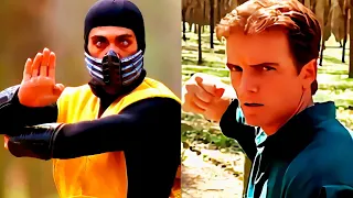 Джонни Кейдж Против Скорпиона. Смертельная Битва.Johnny Cage Vs Scorpion.Mortal Kombat.