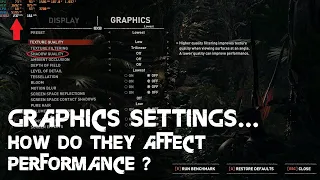 Testing Graphics settings and how they affect Performance | PC