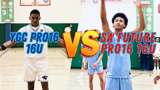 YGC PRO16 16u vs SA FUTURE PRO16 16u! Puma Circuit Hoops!