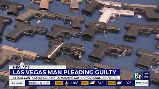 Las Vegas felon pleads guilty to possession of 'ghost guns'