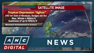 Tropical Depression Aghon maintains strength as it moves west, northwestward | ANC