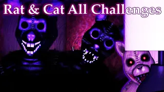 FNaC 3 CN || Rat and Cat All Challenges complete!!