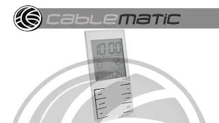 Termómetro higrómetro digital. Estación meteorológica - distribuido por CABLEMATIC ®