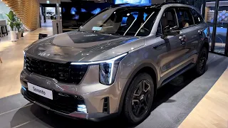 2024 Kia Sorento Facelift Exterior and Interior Details