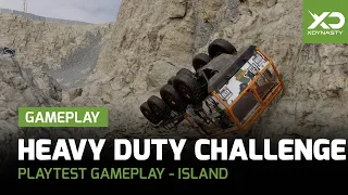 Heavy Duty Challenge: The Off-Road Truck Simulator | Playtest Gameplay - Island