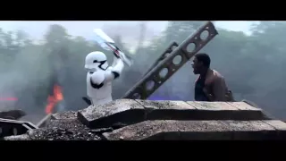 Star Wars The Force Awakens: Finn vs TR-8R Full Scene 1080p