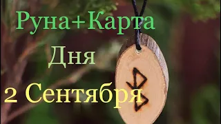 Руна/Карта Дня!!! 2 Сентября 2019 Года/Растущая луна