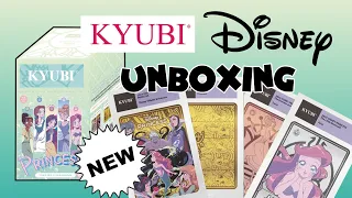 NEW 2024 KYUBI Disney Princess Anime Metal Trading Card Unboxing - Charm Collection Vol 2