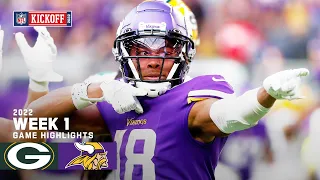 Green Bay Packers vs. Minnesota Vikings Game Highlights  | NFL Week 1 2022 Season