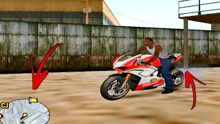 Secret Ducati Panigale V4 Location In GTA San Andreas | Ducati Panigale V4 In GTA San Andreas