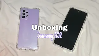 UNBOXING SAMSUNG A52 + ACCESORIOS