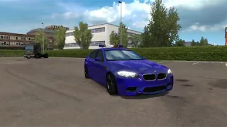 BMW M5 Top speed at 330kmh | Euro truck simulator 2 Mod | Logitech G29