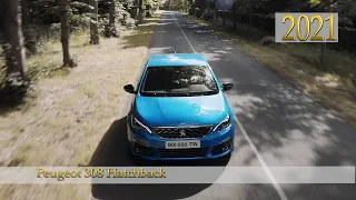 2021 Peugeot 308 Facelift Driving Scenes