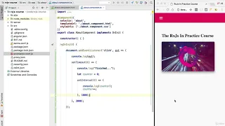 RxJs 6 In Practice (with FREE E-Book) : What is RxJs? What Problem Does it Solve?