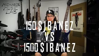 Is the higher price worth it? - IBANEZ GIO vs. IBANEZ CUSTOM