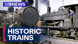 Old steam trains set to be preserved in Sydney | 9 News Australia