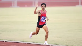 Nguyễn Văn Lai giành HCV 10.000m: Vẫy tay chào trước vạch đích, bỏ đối thủ cả vòng sân | Full
