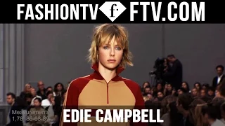 Model Talks S/S 2016 - Edie Campbell | FashionTV