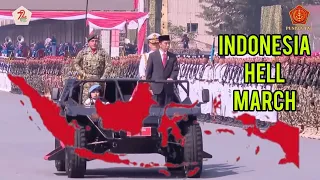 INDONESIA HELL MARCH - INDONESIA ARMY -  INDONESIA MILITARY POWER