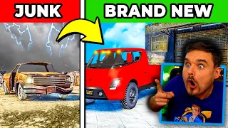 Upgrading Junk Cars to NEW CARS in GTA 5!