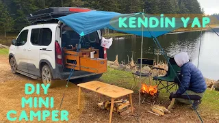 Rifter Camper Box Yapımı | DIY Mini Camper (English Subtitled)