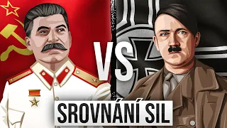 SSSR ✖️ NĚMECKÁ ŘÍŠE | Srovnání vojenské síly [WW2]