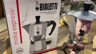 Bialetti Moka Express l Home made great coffee l 3 cups size 手作拿鐡咖啡