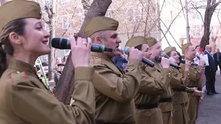 В Красноярске полицейские организовали концерты для ветеранов Великой Отечественной войны