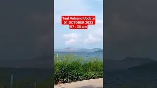 Taal Volcano Update Today 01 OCTOBER 2023 07:30am #madamrutsa