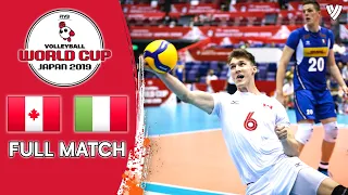 Canada 🆚 Italy - Full Match | Men’s Volleyball World Cup 2019