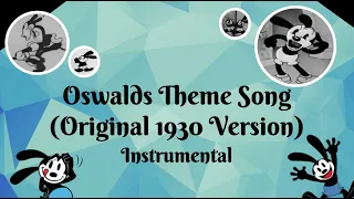 Oswald the Lucky Rabbit Theme song - Instrumental Version (1930 Version)