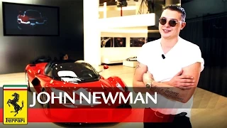 John Newman visits Ferrari