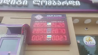 сравненим цены на продукты в Грузии и Турции