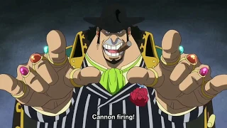 One piece 839~ bege "big father" transformation and firetank pirate ripost