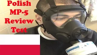 Polish MP5 Gas Mask Review and Test