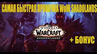 БЫСТРАЯ ПРОКАЧКА В WOW SHADOWLANDS С 1-50 УРОВЕНЬ +БОНУС