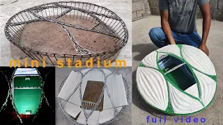 I Built a miniature model of El Janoub Stadium in Qatar || fifa world cup 2022 Qatar
