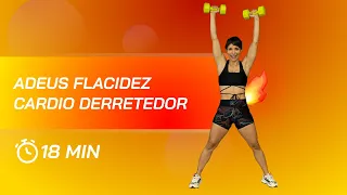 Cardio derretedor de gordurinhas em casa - adeus flacidez - Carol Borba