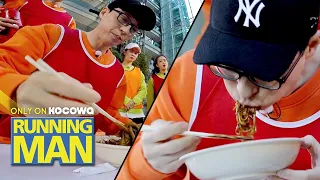 Can Jae Seok Eat Jjajangmyeon in 23 Seconds? [Running Man Ep 485]