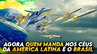 Nova Era: Brasil ativa os caças de combate mais avançados da América Latina - Gripen (Felipe Dideus)