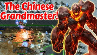 Why This 100K Damage Chinese Elementalist Strategy is so OP! Kerrigan Survival Starcraft2 arcade