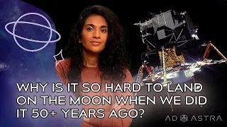 Why is it so hard to land on the moon? We did it over 50 years ago with the Apollo program.