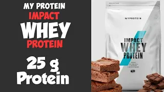 My Protein Impact Whey Protein Unboxing & Review - Protein for Lean Mass & Bulking 25g High Protein